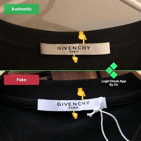 givenchy destroyed t shirt fake vs real|how to spot givenchy clothing.